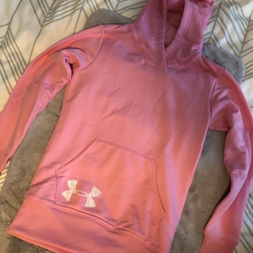 Under Armour pink hoodie
